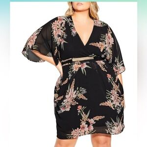 NWT City Chic Gypsy floral dress